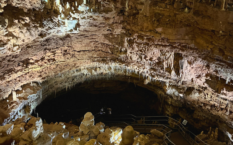 Tropfsteinh&ouml;hle Natural Bridge Caverns in San Antonio, Texas